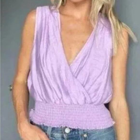 Six Fifty The Summer Tank Purple Large - Picture 3 of 5